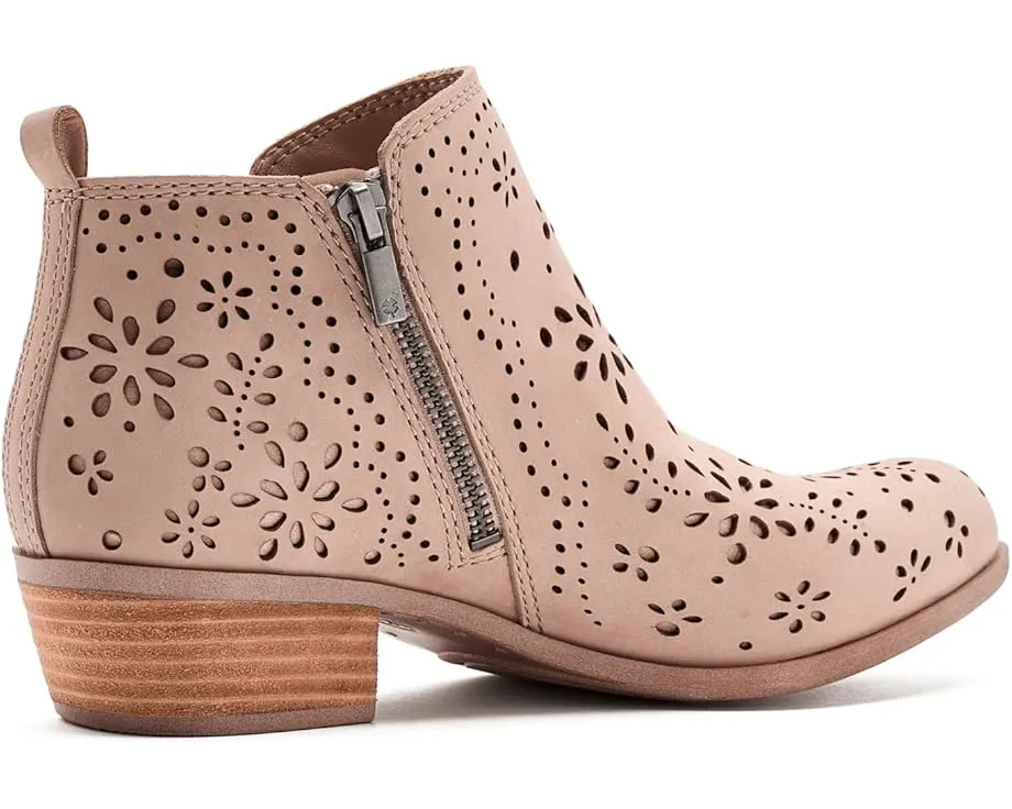 Ботинки Lucky Brand Basel с массивным каблуком и двойной молнией