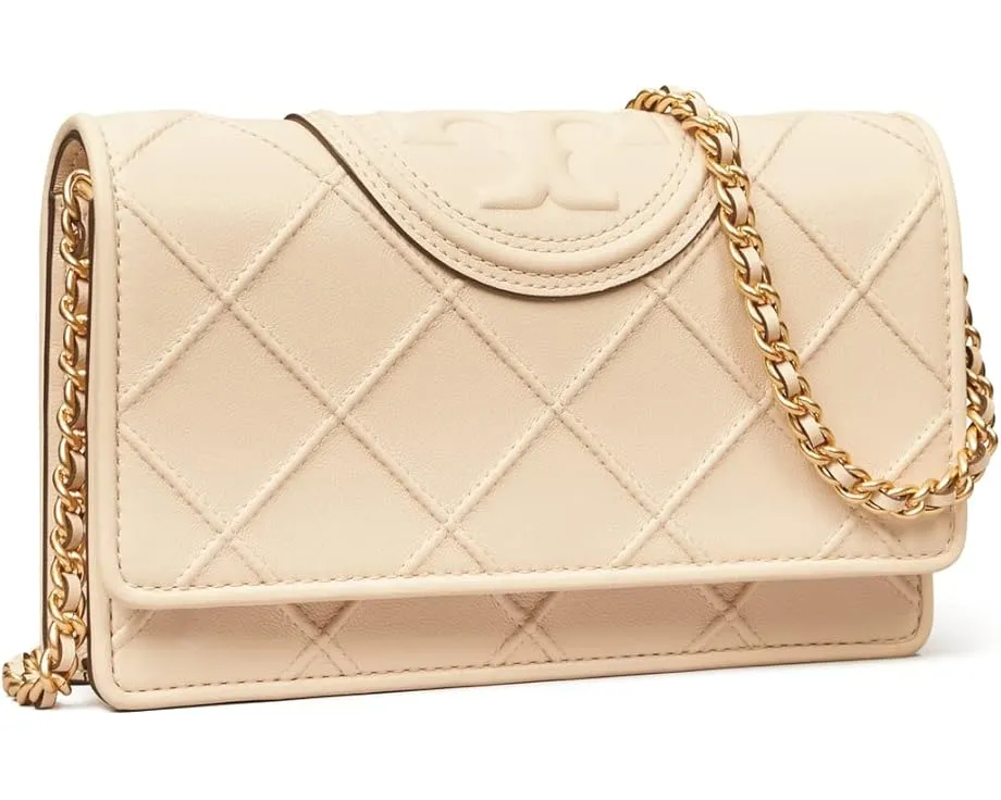 Кошелек Tory Burch Fleming Soft Chain с цепочкой и карманами