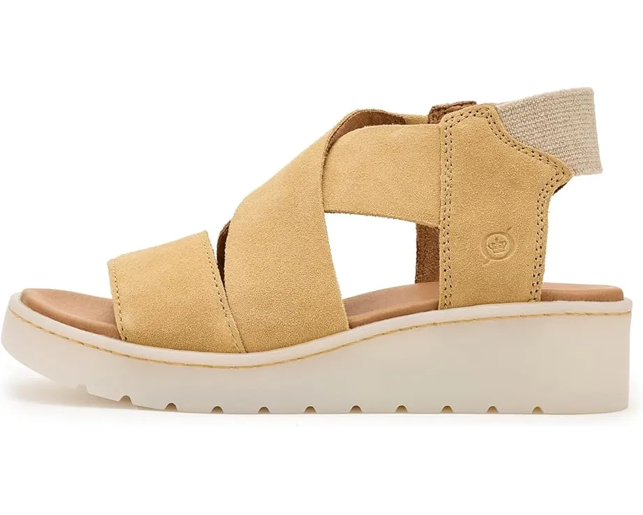 Сандалии Born Kirby на платформе с эластичными вставками