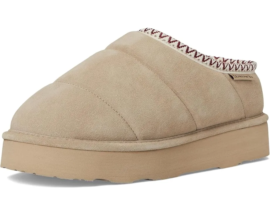 Уютные тапочки Bearpaw Quilted Martis из стеганой замши с подкладкой из овчины
