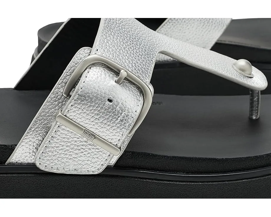 Сандалии FitFlop Gen FF Buckle с ремешком между пальцев из мягкой кожи