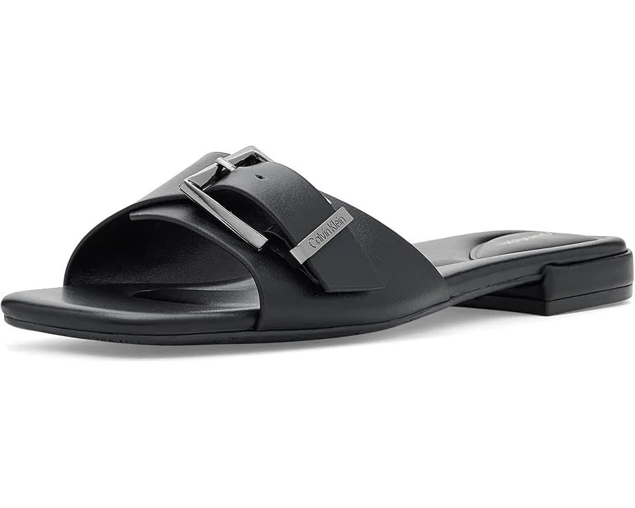 Сандалии Calvin Klein Taurie с квадратным носком и низким квадратным каблуком