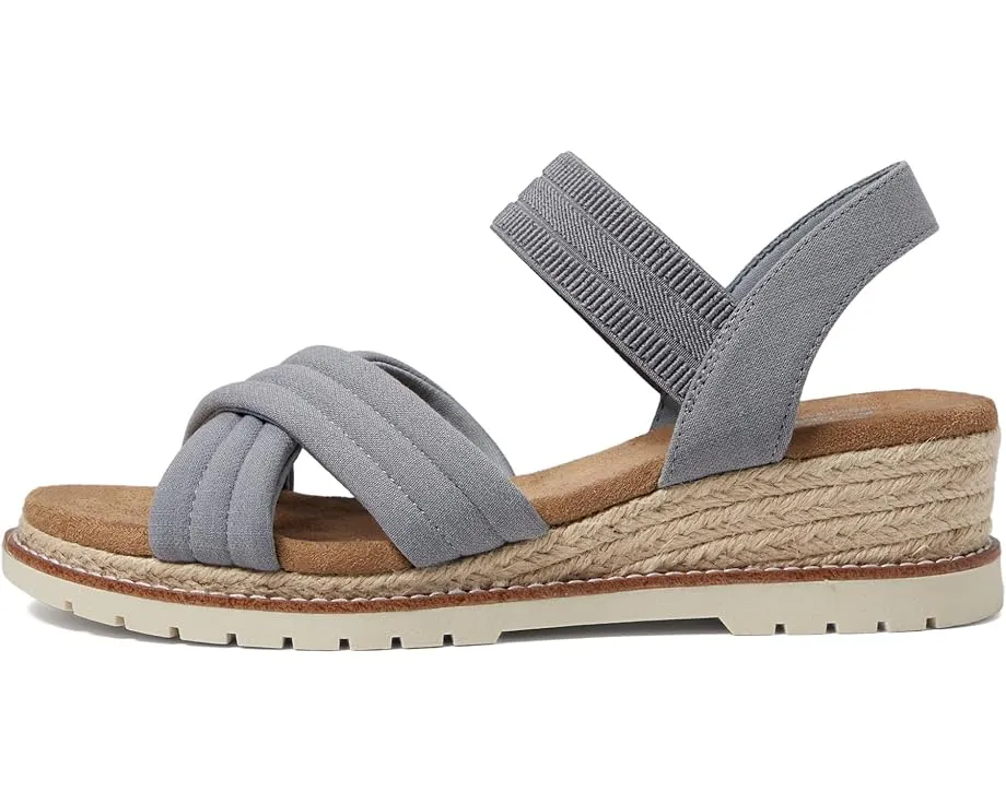 Сандалии BOBS from SKECHERS Desert Chill Sweet Crossings с плетеным верхом и стелькой Memory Foam