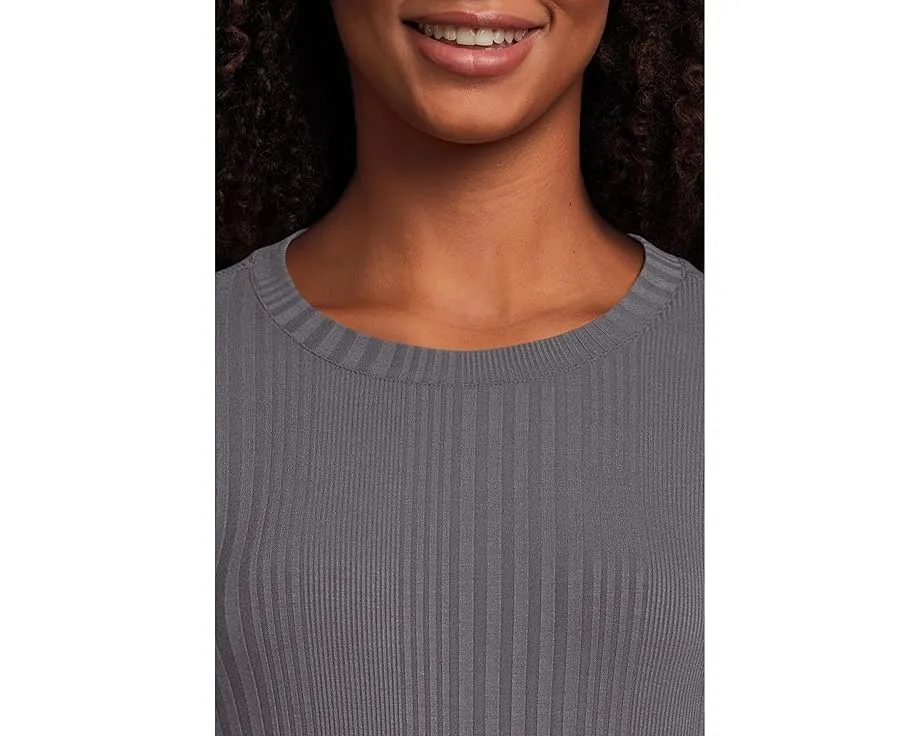 Платье Splendid Salma с короткими рукавами и разрезом сбоку