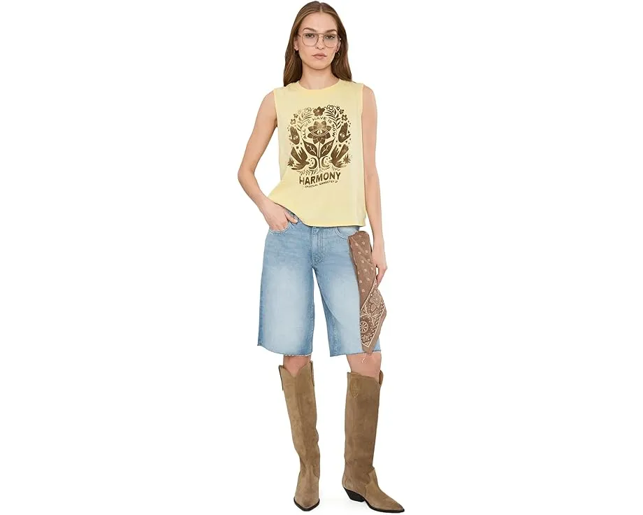 Spiritual Gangster удлиненный топ Spring Harmony Vibe Tank с расслабленным кроем