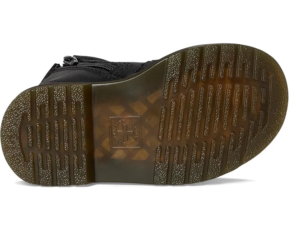 Детские ботинки Dr. Martens 1460 I со шнуровкой и боковой молнией