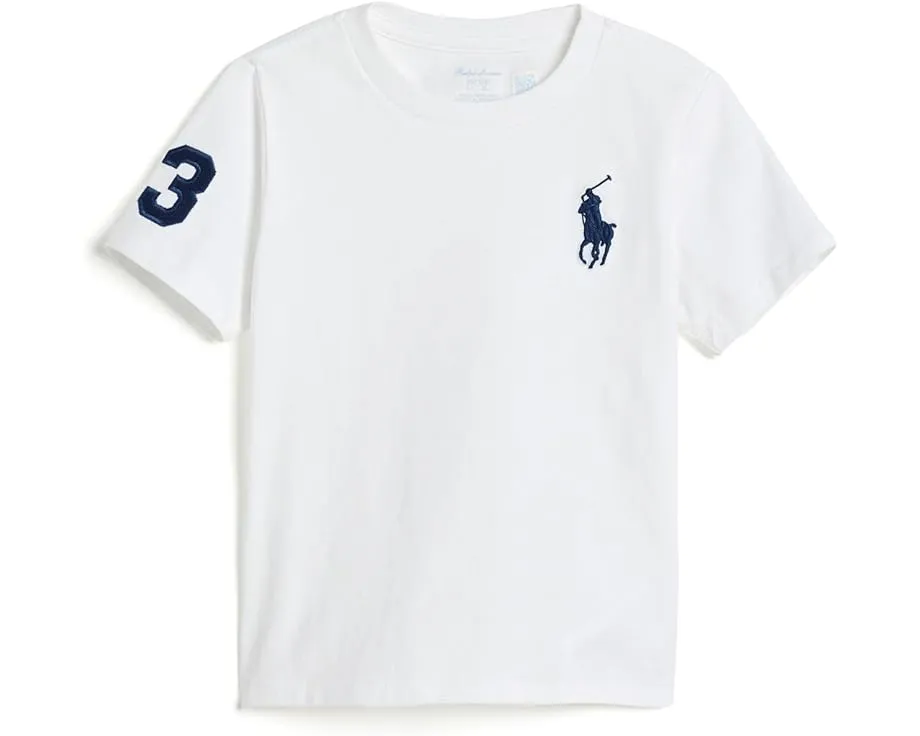 Белая футболка Polo Bear Cotton Jersey Tee для детей Polo Ralph Lauren