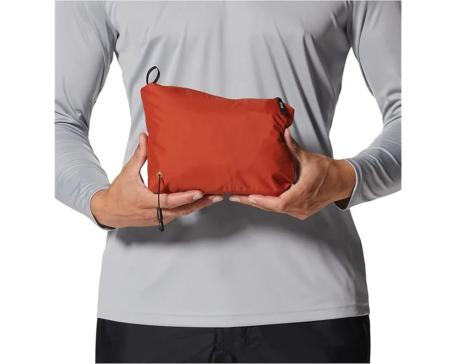 Mountain Hardwear Threshold куртка непромокаемая с вентиляцией под мышками и упаковываемая в карман