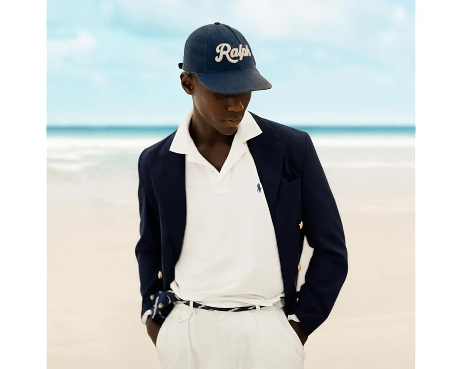 Классическая поло Polo Ralph Lauren из сетчатой ткани с вышитым логотипом