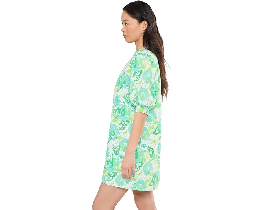 Платье Lilly Pulitzer Mialeigh с рукавом три четверти из льна
