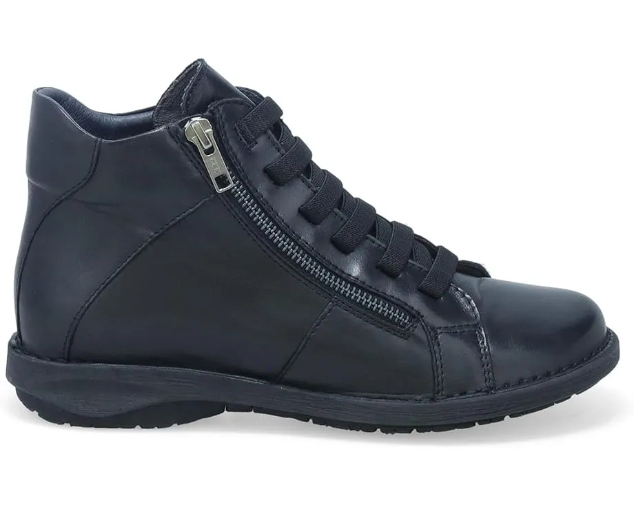 Ботинки Miz Mooz Preslee на устойчивом каблуке с верхом из кожи