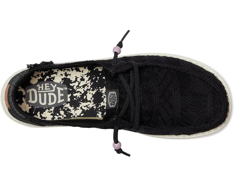 Кроссовки Wendy Crochet Lace Hey Dude с кружевным верхом