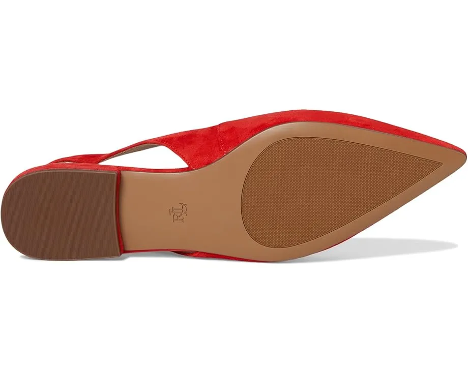 Балетки Lauren Ralph Lauren Londyn с ремешком на щиколотке