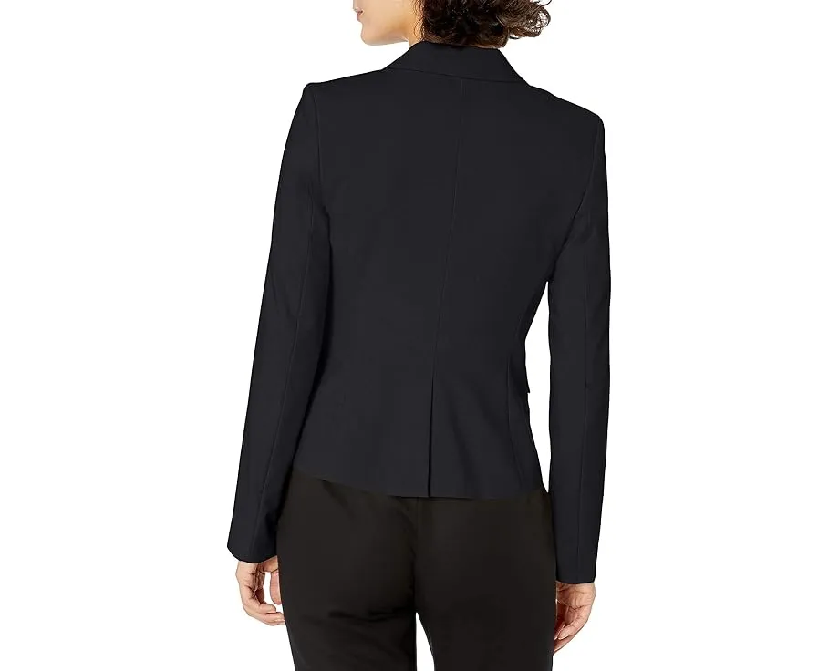 Calvin Klein двубортный жакет с лацканами и прорезными карманами