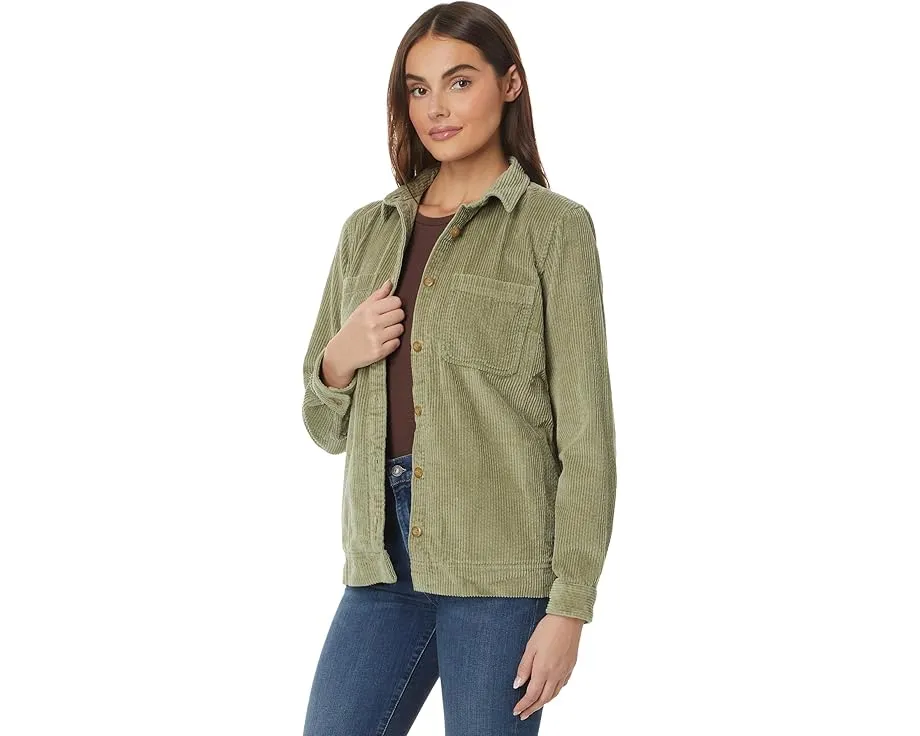 Расслабленная рубашка L.L.Bean Comfort Corduroy из вельвета с длинными рукавами