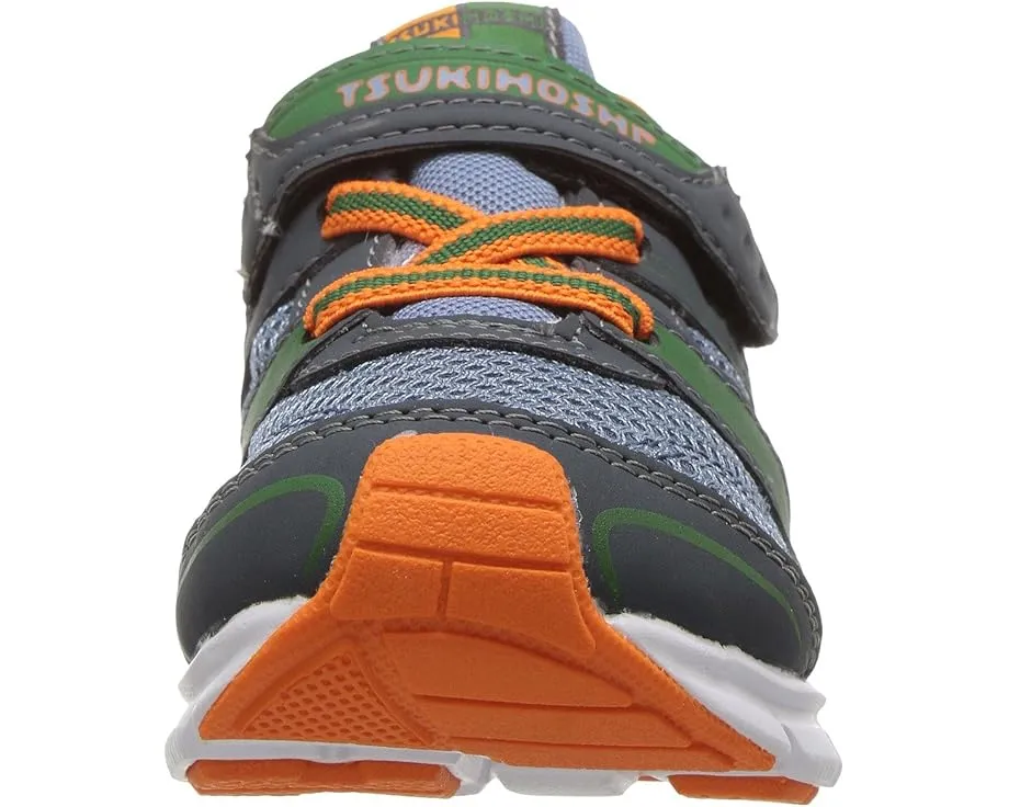Детские кроссовки Tsukihoshi Velocity для малышей с широким носком и стелькой с зеленым чаем