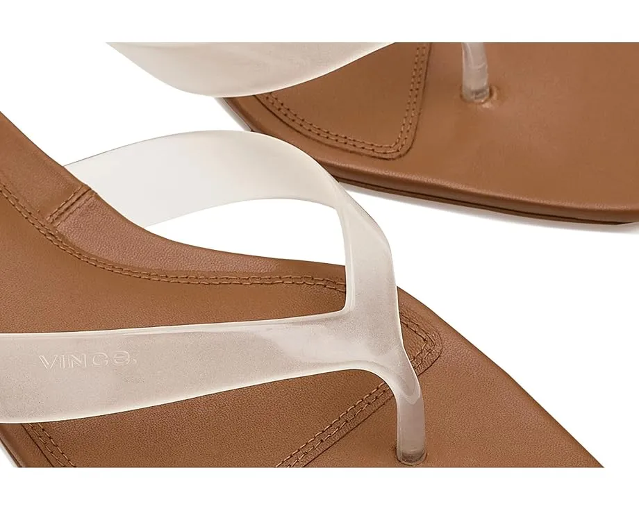 Сандалии Vince San Juan Thong Thong с минималистичным дизайном