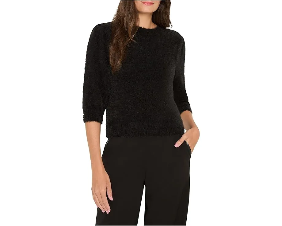 Свитер NIC+ZOE Cozy Chic с пушистой пряжей и объемными рукавами