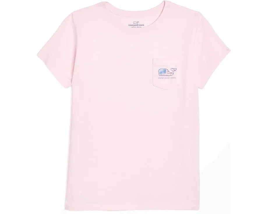 Футболка Vineyard Vines Kids Short Sleeve Pocket Tee с коротким рукавом и карманом