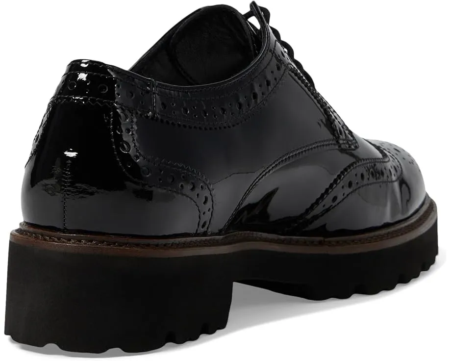 Туфли Gabor 05.244 на платформе из кожи с круглым носком