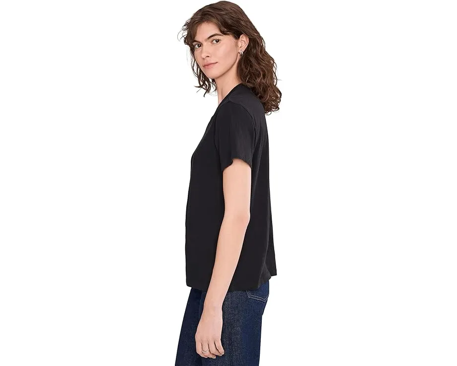 Облегченная футболка PACT Featherweight Slub Relaxed Tee с винтажным кроем