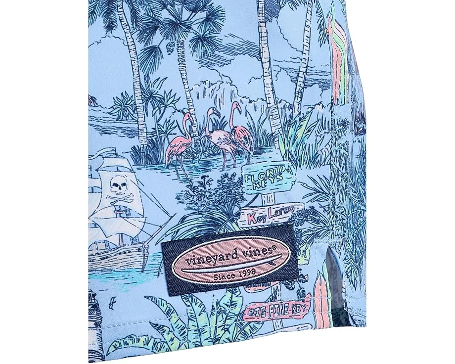 Плавки Vineyard Vines Kids Chappy Trunks для детей из переработанного полиэстера