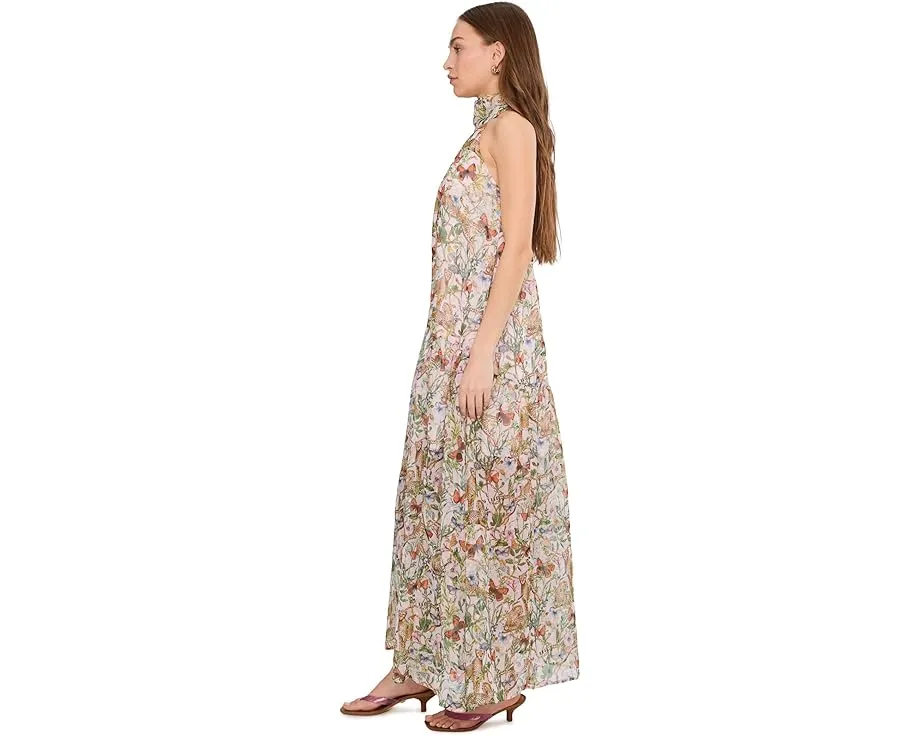 Макси-платье Drop Waist High Collar без рукавов от Avec Les Filles