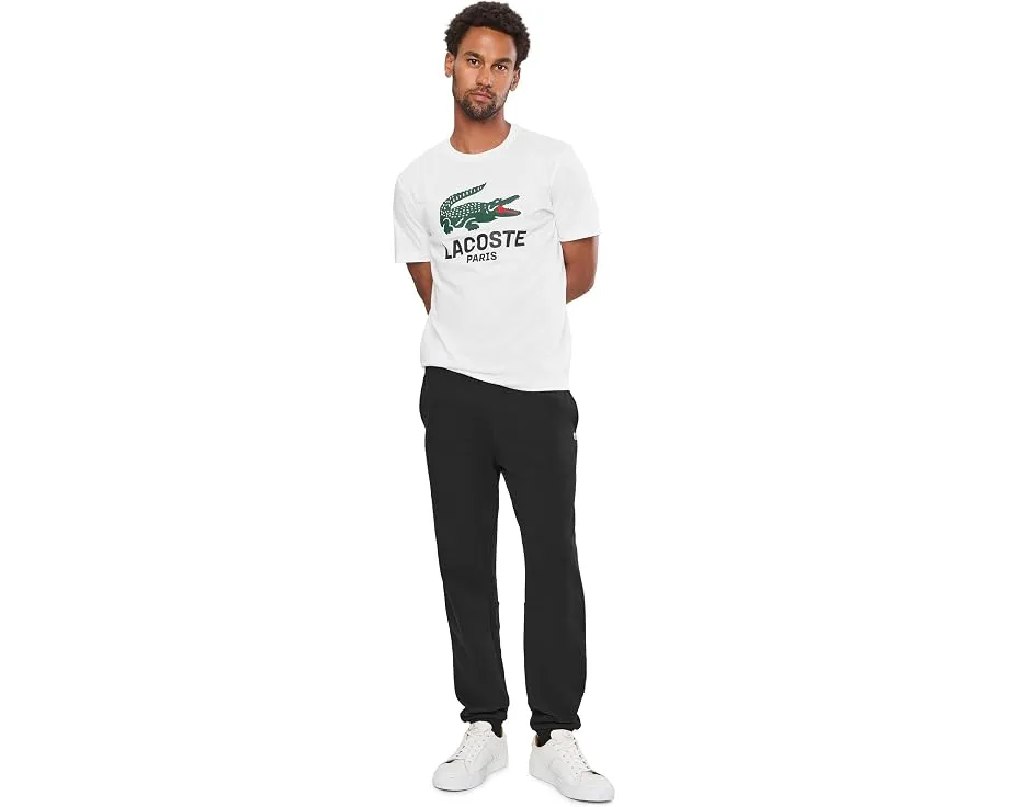 Спортивные брюки Lacoste с зауженными штанинами из органического хлопка