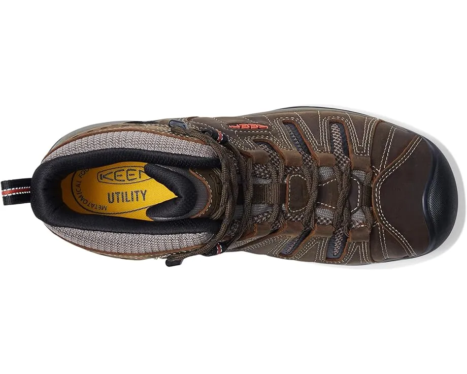 Рабочие ботинки KEEN Utility Flint II Mid с мягким мысом