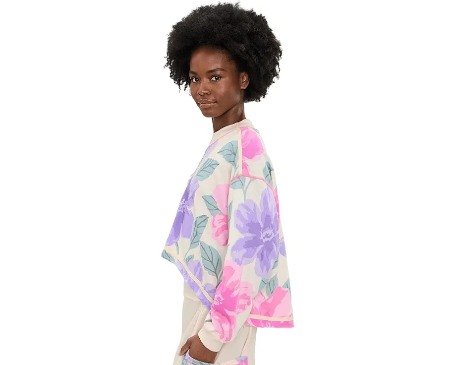 Free People пуловер Summer Loving Pullover с цветочным принтом