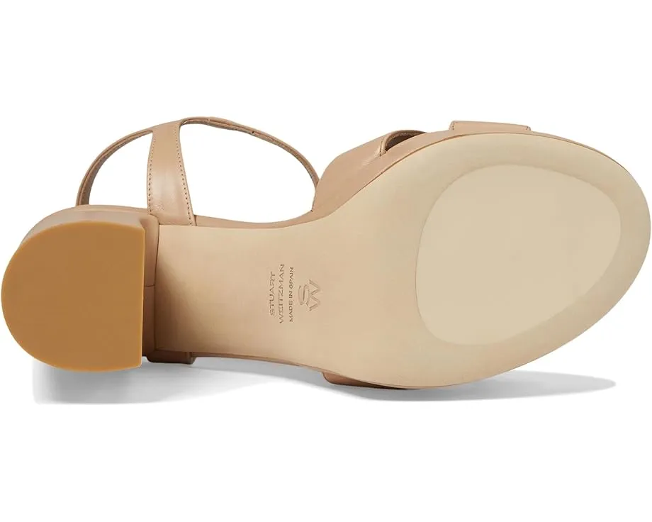 Сандалии Stuart Weitzman Dayna Platform на платформе и квадратном каблуке