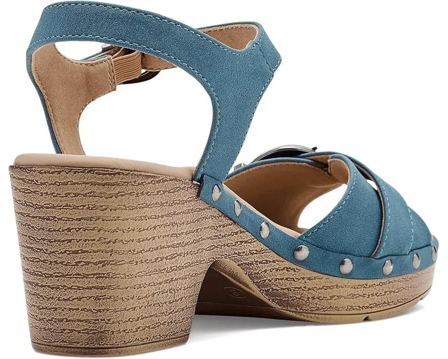 Сандалии Journee Collection Sisilia на платформе и каблуке