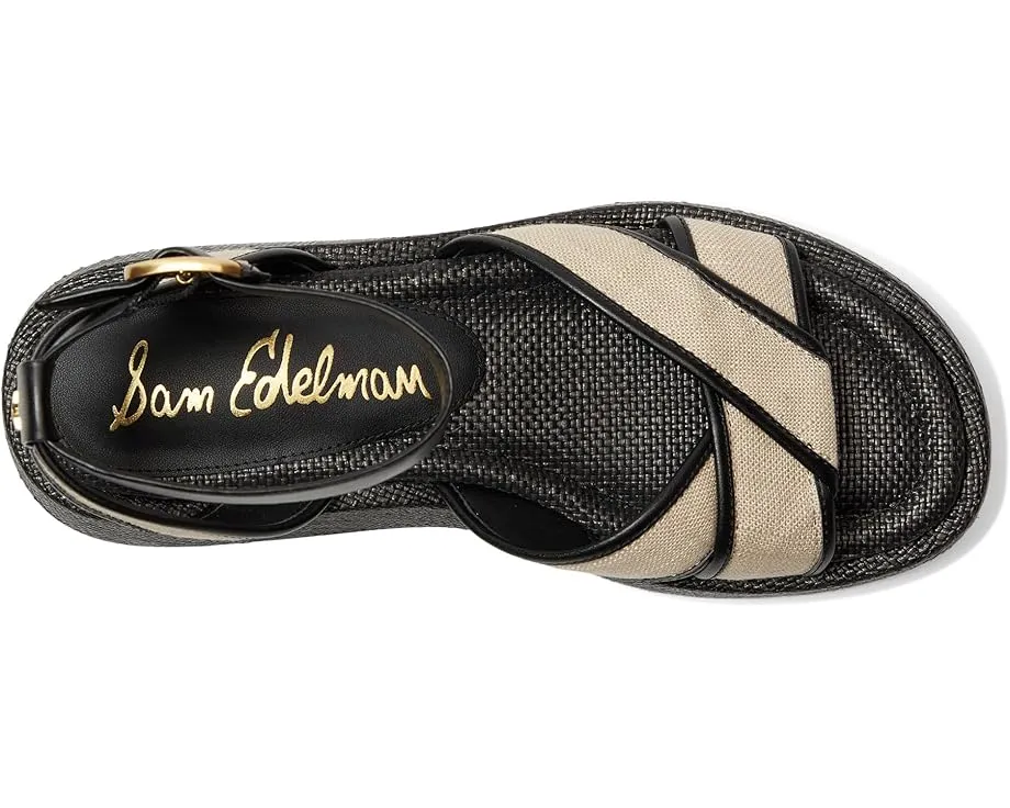 Сандалии Sam Edelman Nylie на платформе с фактурным ремешком и регулируемой пряжкой