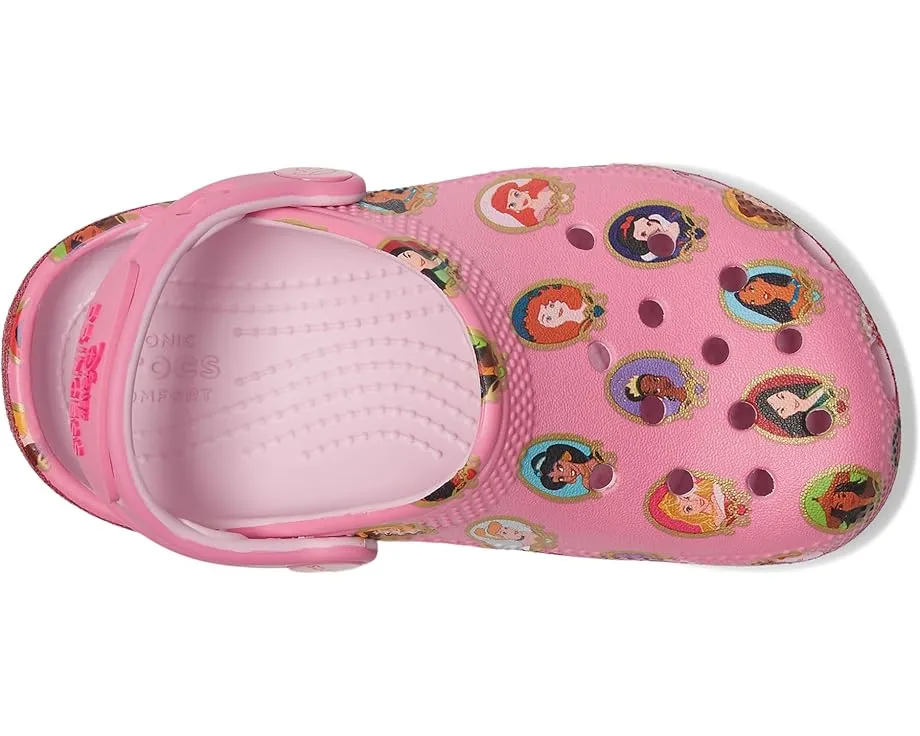 Детские сабо Crocs Disney Princess с ремешком на пятке