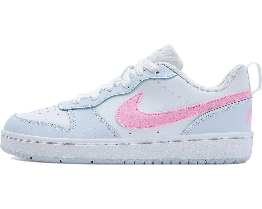 Кроссовки Nike Kids Court Borough Low Essential+ с кожаным верхом и водоотталкивающей пропиткой