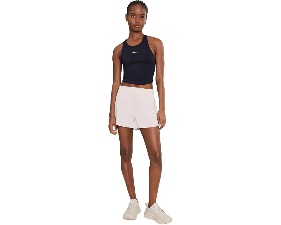 Топ Craft Hypervent Cropped Pocket Singlet для бега с перфорацией