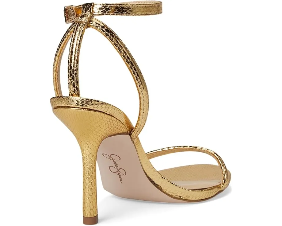 Босоножки на шпильке Jessica Simpson Baharia с блестками и ремешком на щиколотке