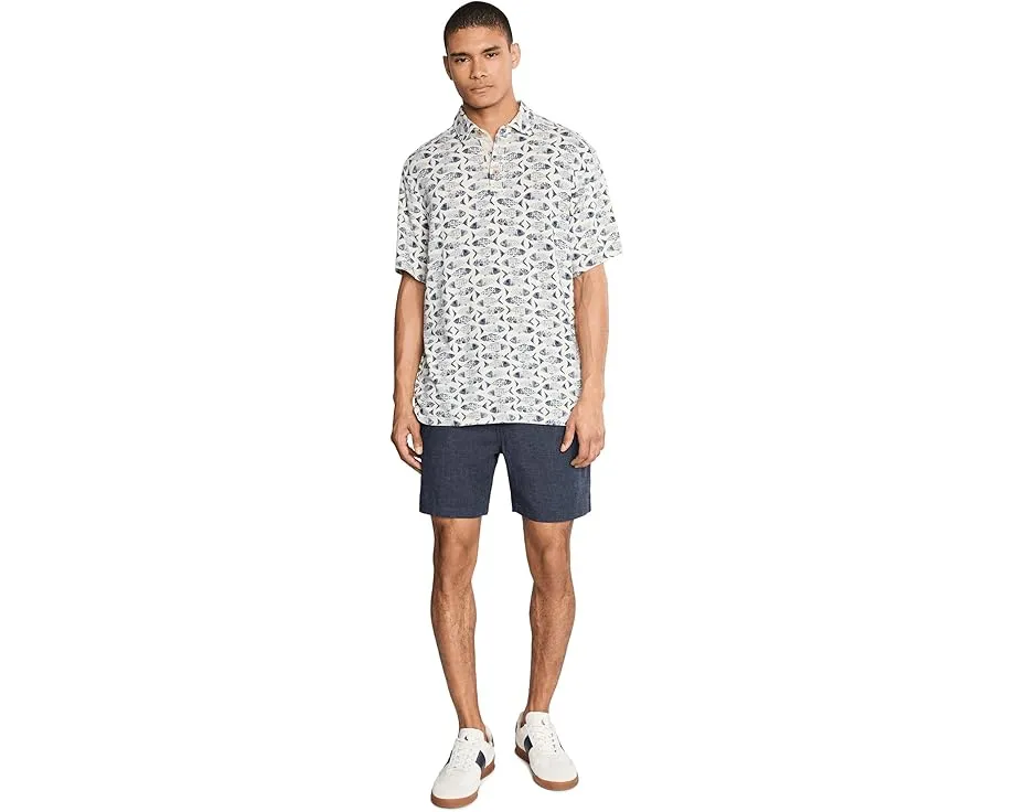 Шорты Liverpool Los Angeles Chambray на шнурке с эластичным поясом