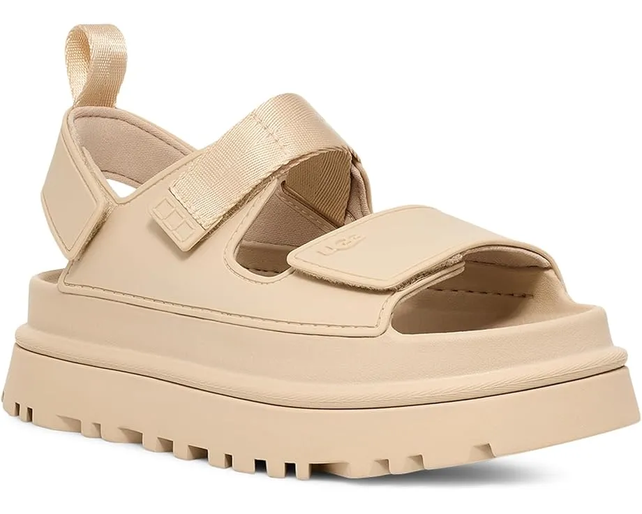 Сандалии UGG Goldenglow с застежкой на липучке и стелькой из сахарного тростника