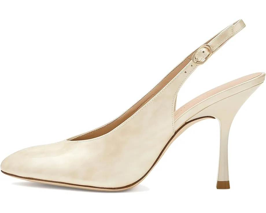 Туфли Stuart Weitzman Madison Slingback 85 на шпильке с острым носком и ремешком