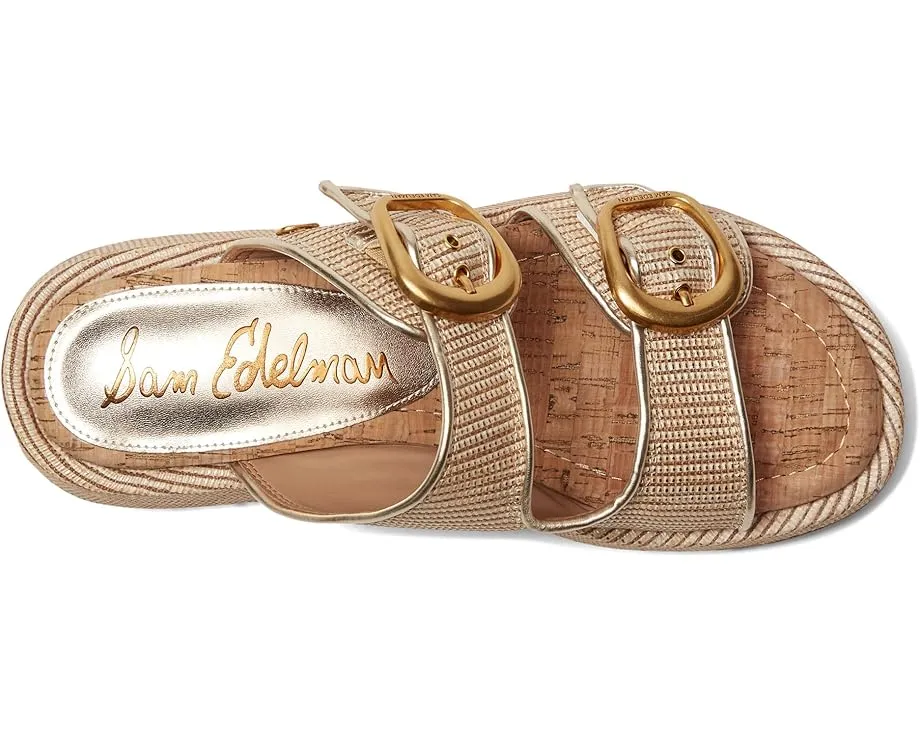 Сандалии-шлепанцы Sam Edelman Nerissa с крупной пряжкой и платформой