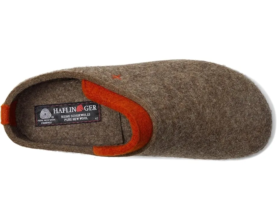 Клоги Speed из шерстяного войлока с анатомической стелькой Haflinger