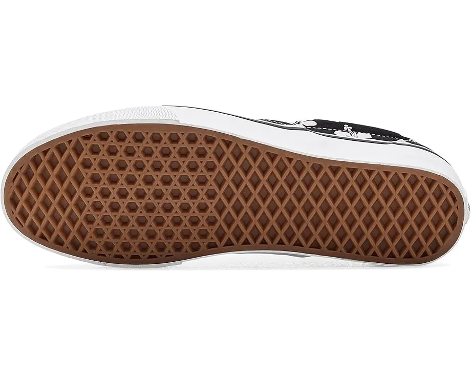 Vans Classic Slip On слипоны с вафельной подошвой и мягким воротником