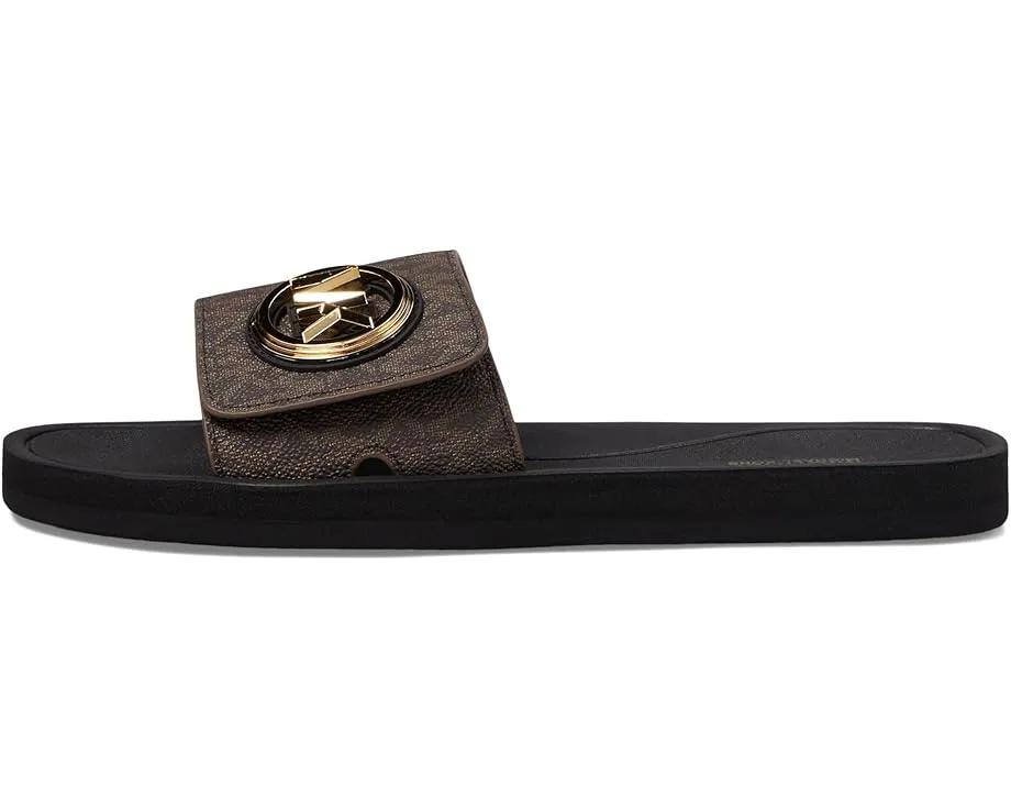 Сланцы MICHAEL Michael Kors с амулетом и мягкой стелькой