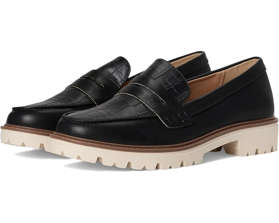 Туфли-лодочки Journee Collection Kenly на каблуке с крокодиловым принтом