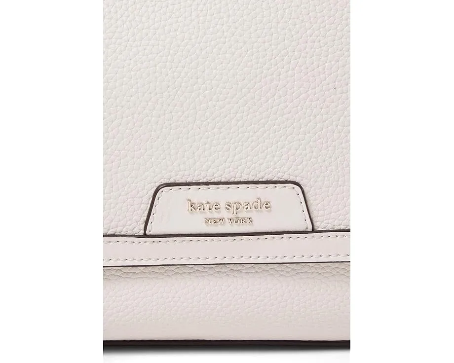 Сумка через плечо Hudson из разноцветной шагрени Kate Spade New York с клапаном