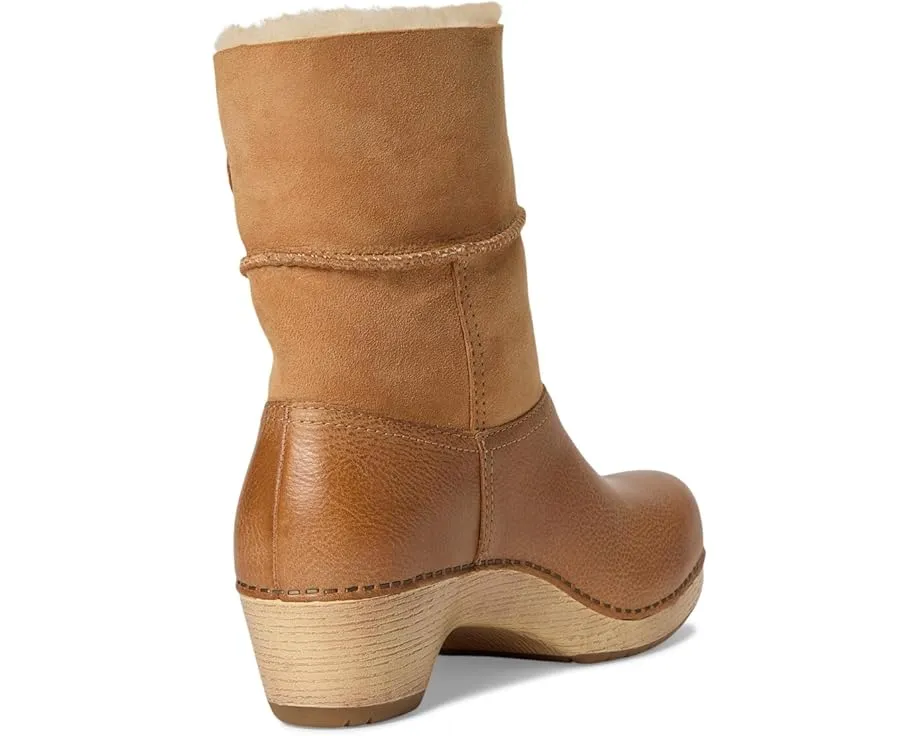 Зимние сапоги Dansko Lillith из замши с овчиной