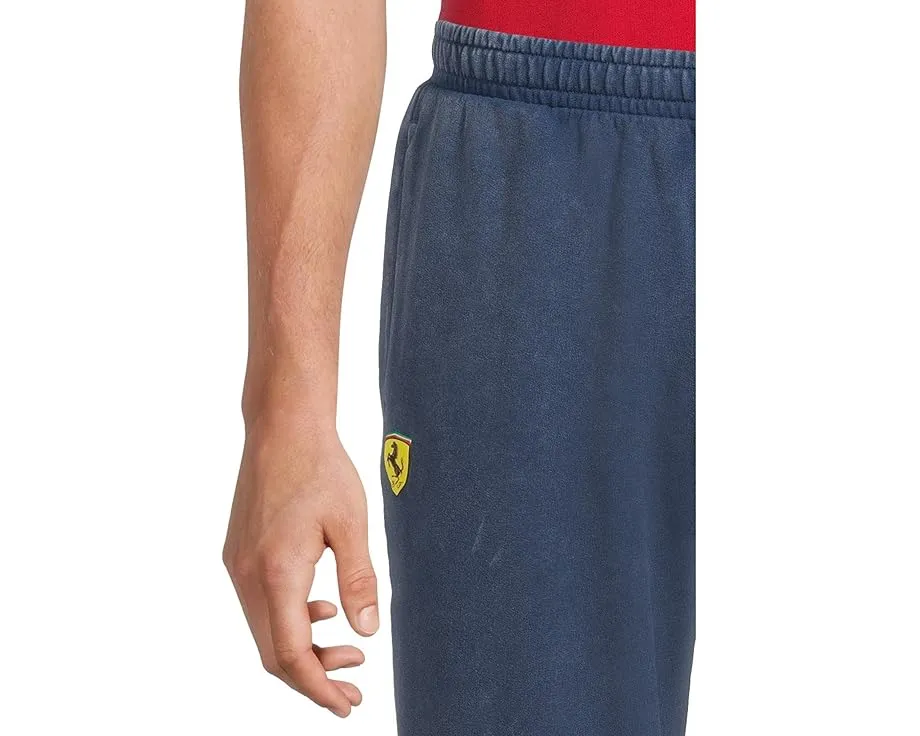 Спортивные штаны Scuderia Ferrari Sportswear с кулиской и карманами