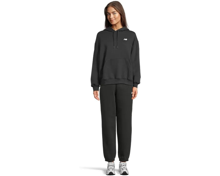 Толстовка New Balance Sport Essentials Fleece с капюшоном и карманами кенгуру