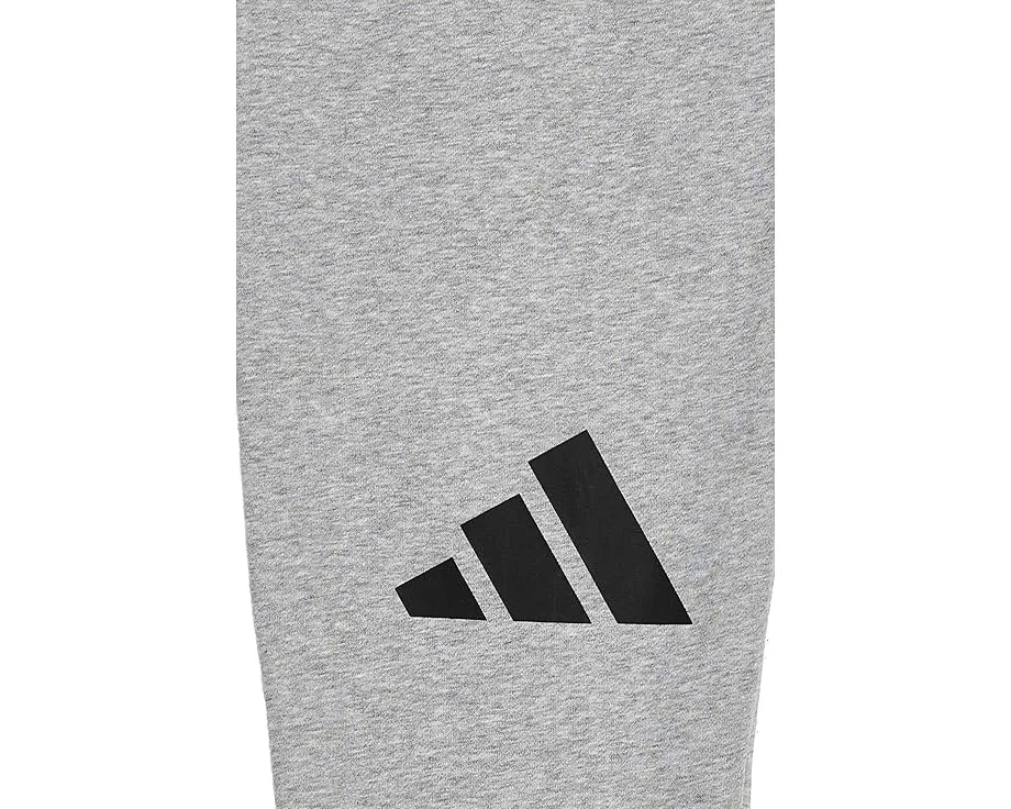 Adidas повседневные джоггеры Essential Big Logo Fleece Heather для детей